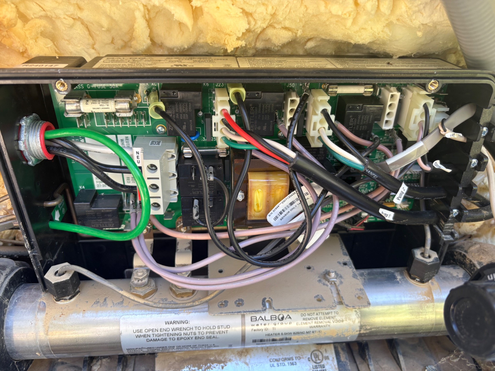 Spa Pack / Electrical Repair